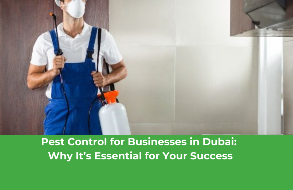 Pest Control for Businesses in Dubai: Why It’s Essential for Your Success